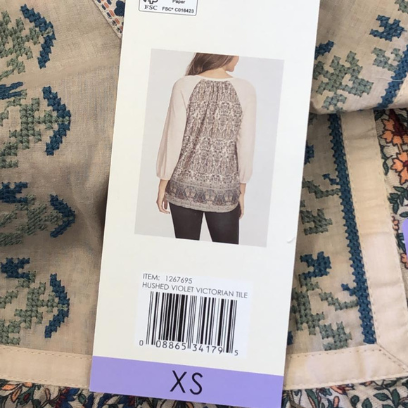 Vintage America women's Long Sleeve Top - Picture 6 of 6